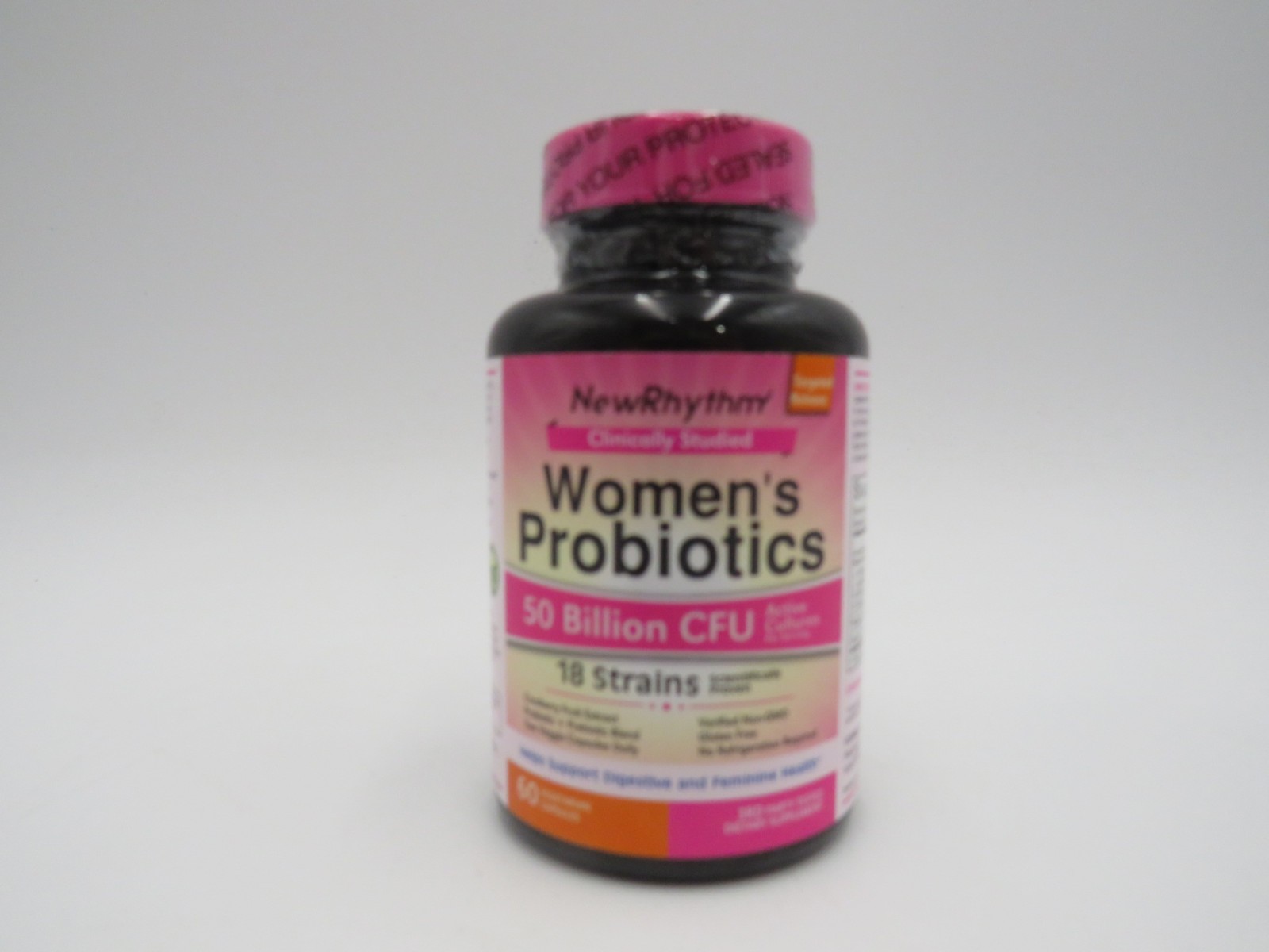 NewRhythm Women’s Probiotics 100 Billion CFU 60ct EXP 05/28