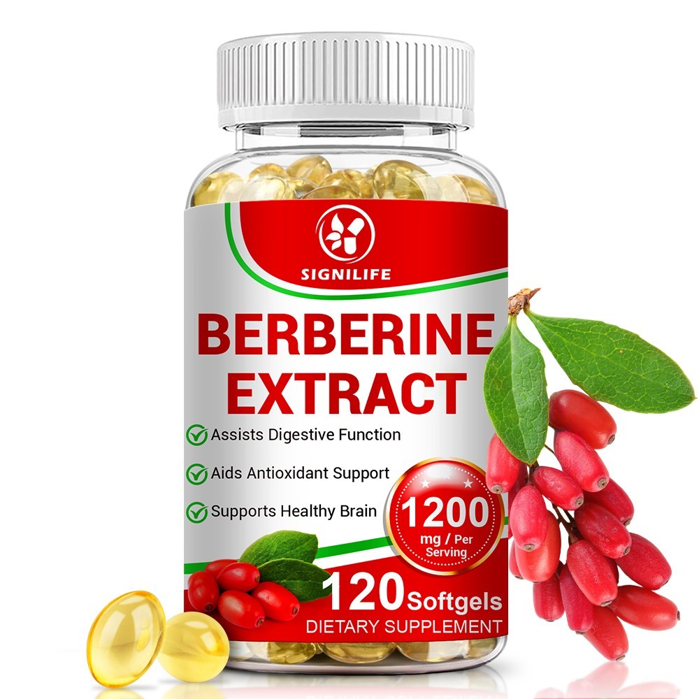 Premium Berberine HCL 1200mg High Potency Anti-inflammatory,Blood Sugar Support