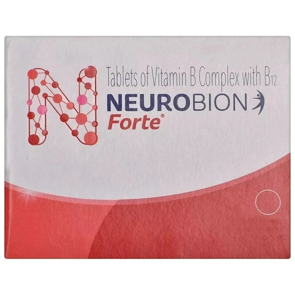 Neurobion Forte 300 Tabs | B1 B6 B12 B-Complex Supplement | Exp 05/2026 | USA