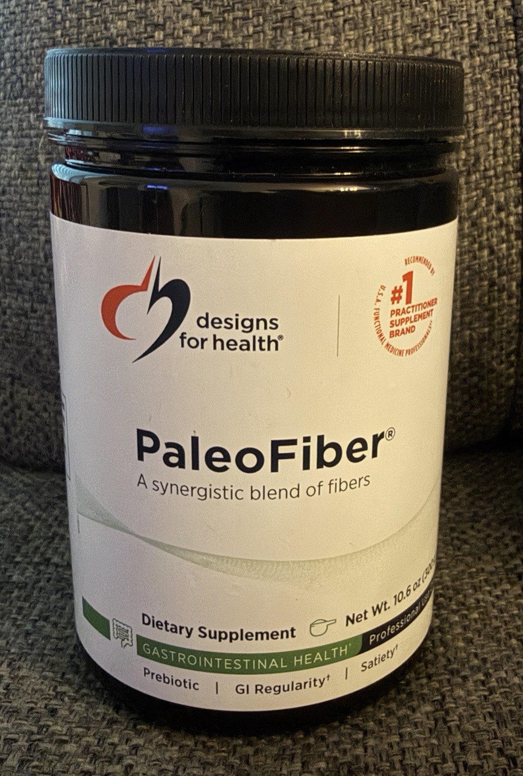 Designs for Health PaleoFiber Digestive Fiber Blend Powder 10.6 Oz (300 g)