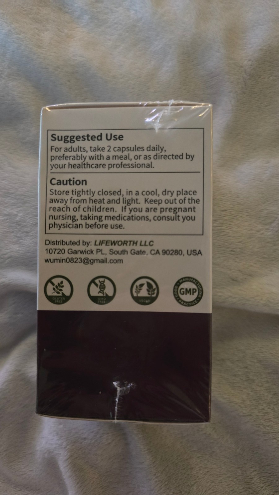 WIIbdloig Cortisol Health Ashwagandha L-Theanine 60 Capsules Exp 06/27