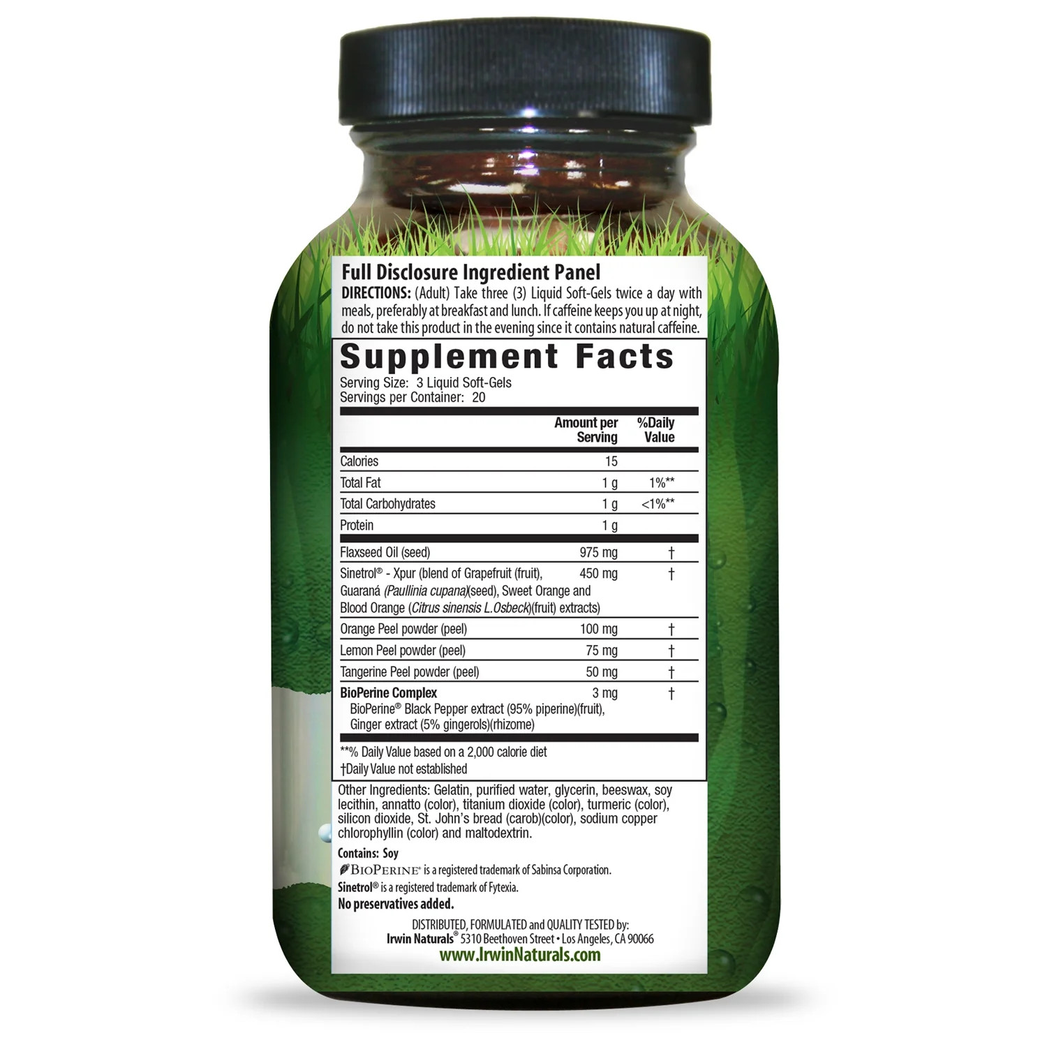 Stored-Fat Belly Burner – Thermogenic Formula -Supports Metaboli