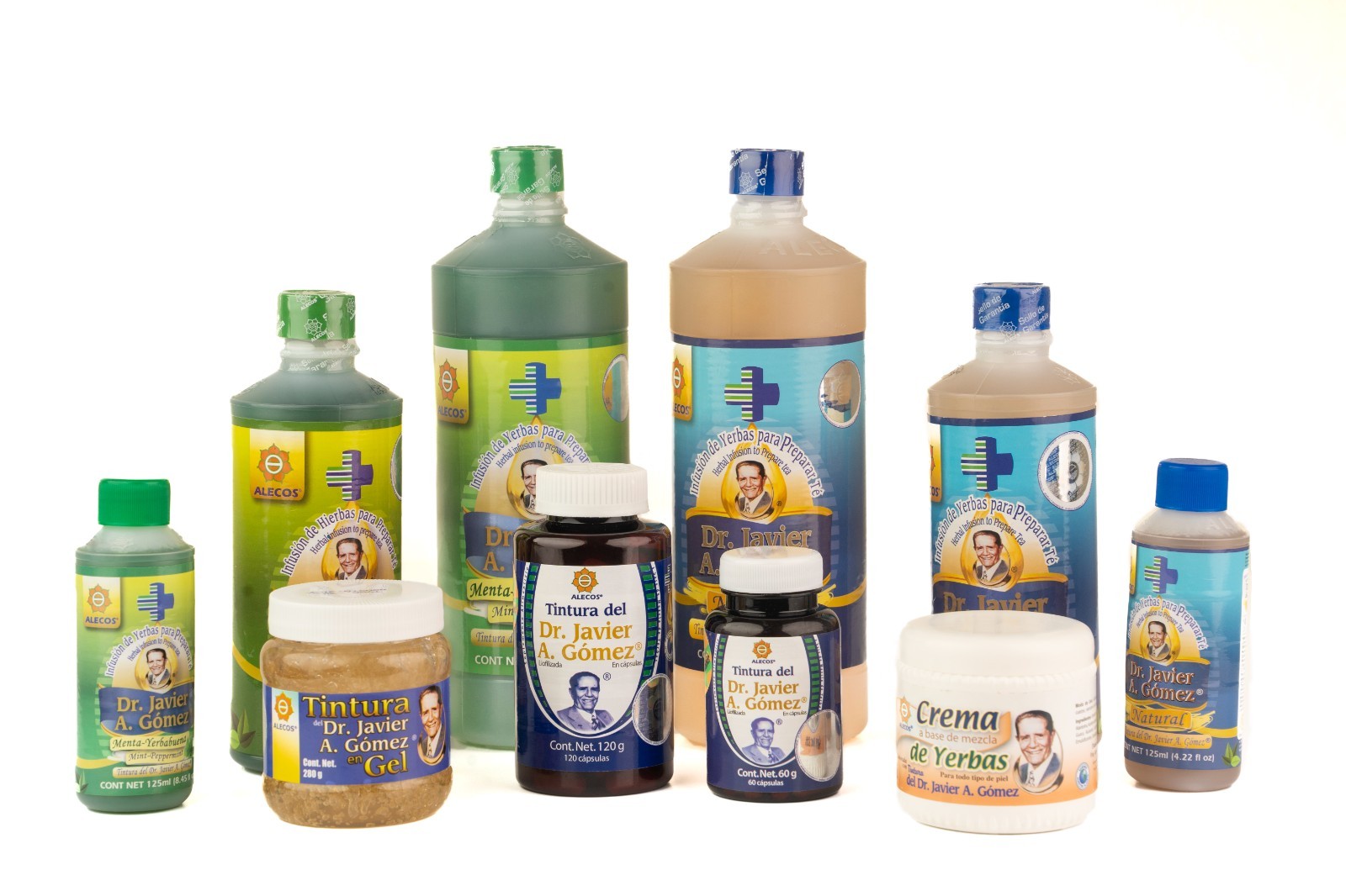 Alecos Gel de Tintura del Dr. Javier A. Gómez, frasco 280 g