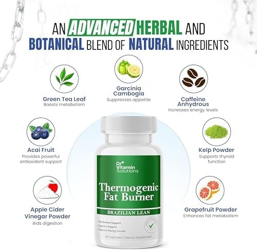 Diuretic Water Pills & Thermogenic Fat Burner Bundle – 120 Caps