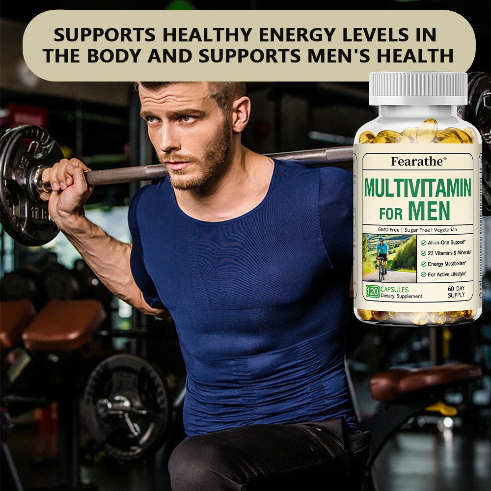 Multivitamin For Men Mens Promotes Prostate And Reproductive Health 30-120 Pills