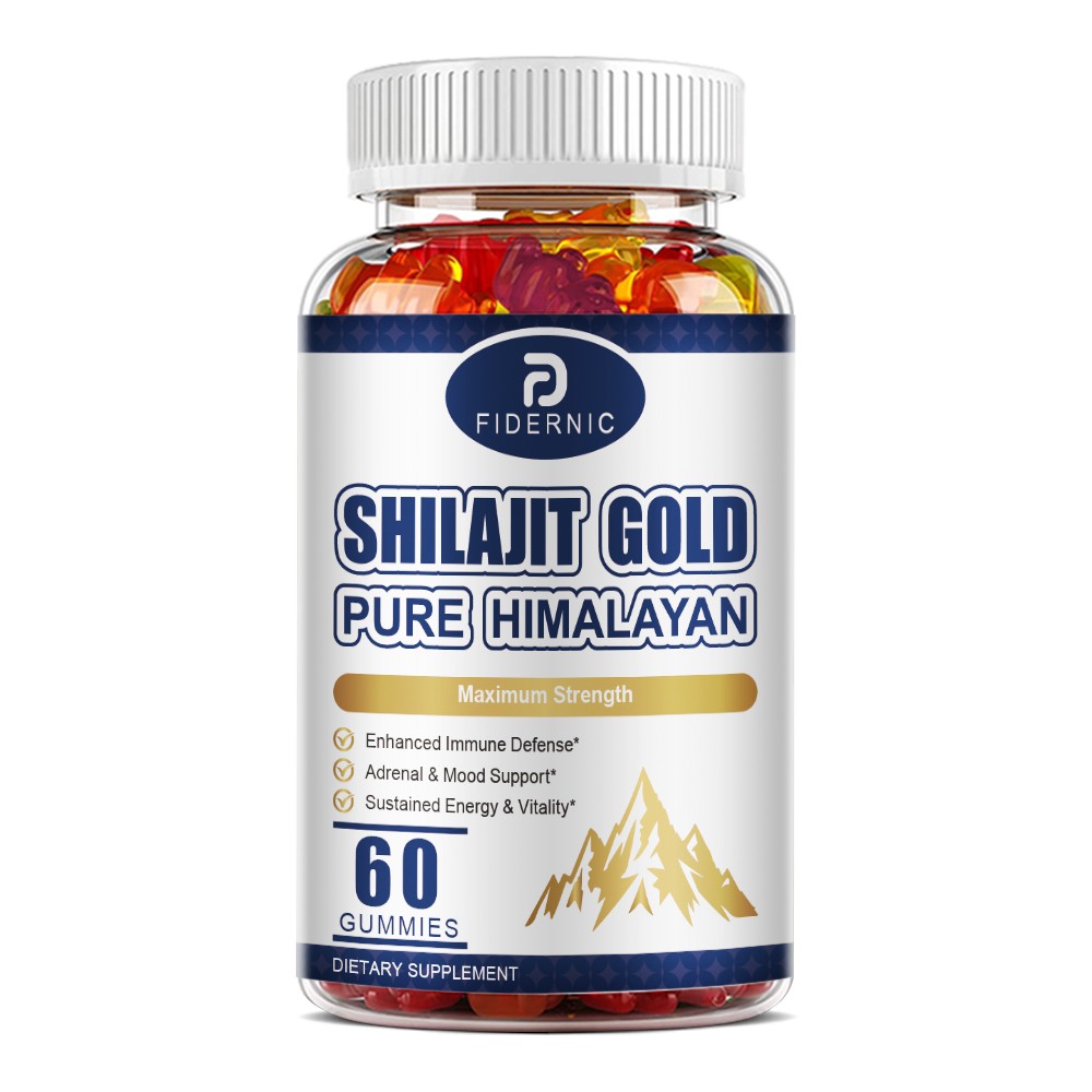 Pure Himalayan Shilajit Gold Gummies 60 Count Max Strength