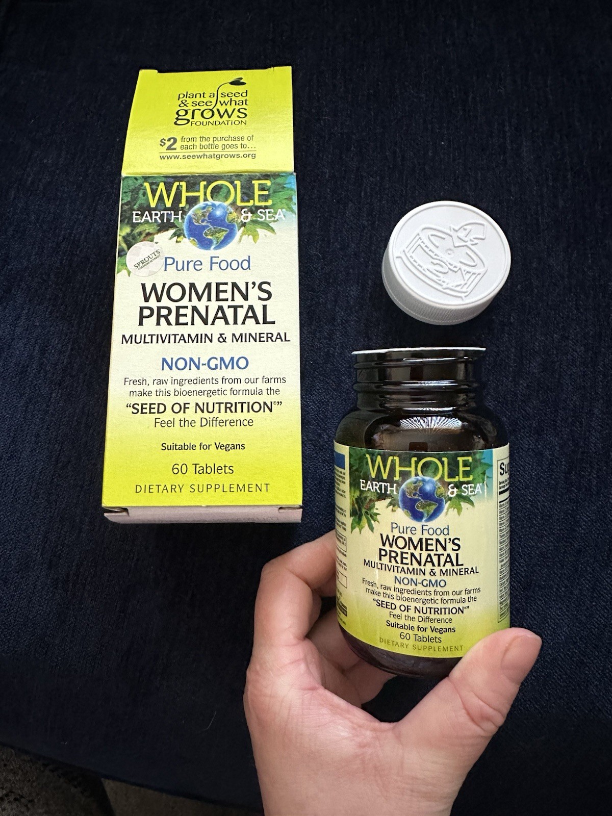 NEW Whole Earth & Sea Natural Factors Women Prenatal Multivitamin & Minerals 60