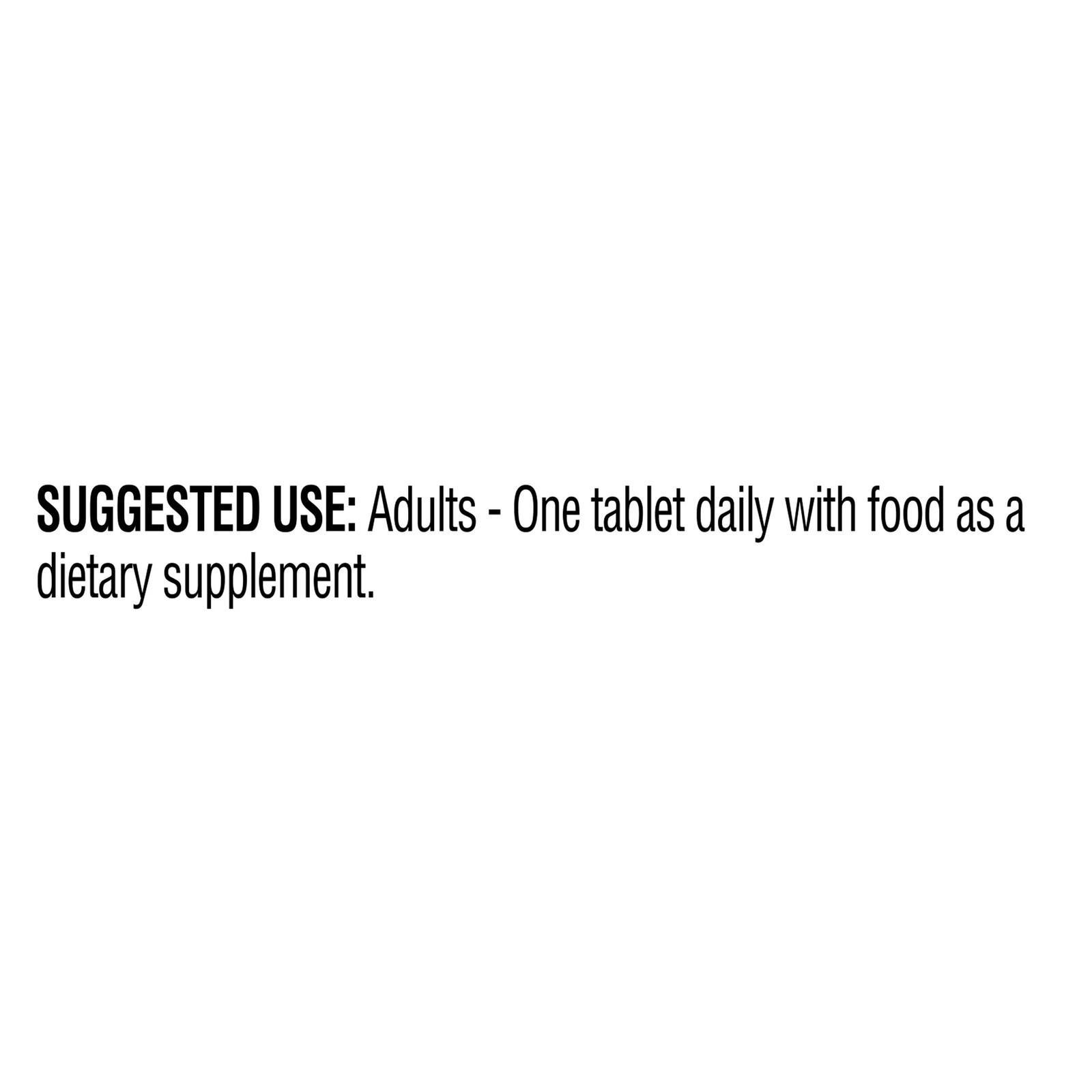 Adult Multivitamin Multimineral Supplement Tablets