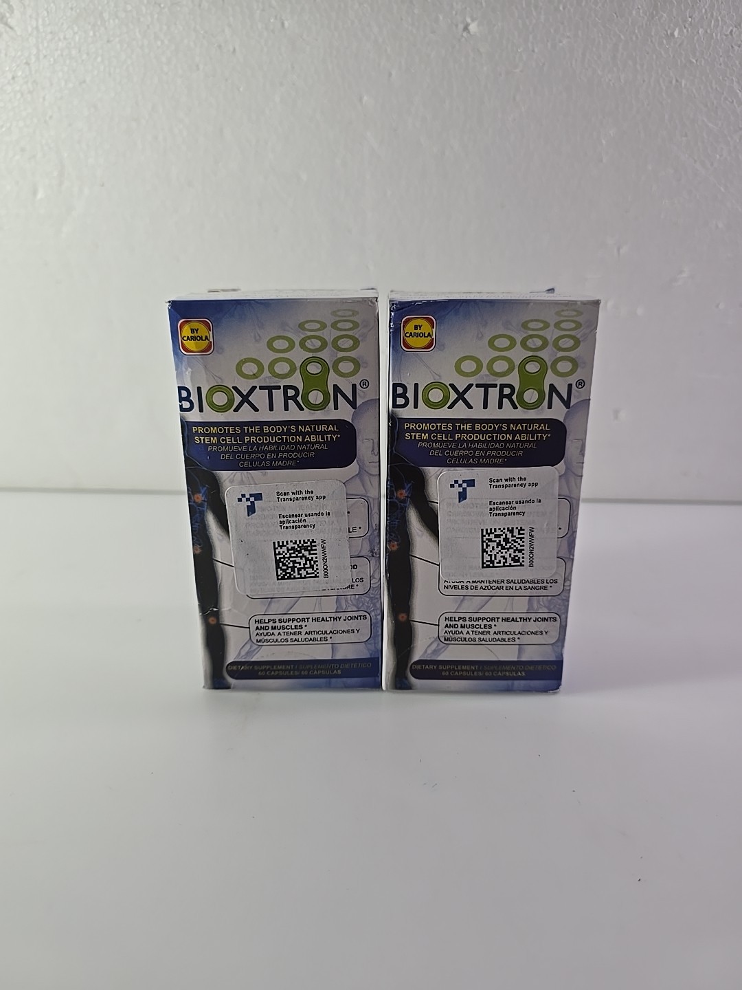 2 Bioxtron Natural Cell Support Supplement Joint Muscle Immune Exp 07/27