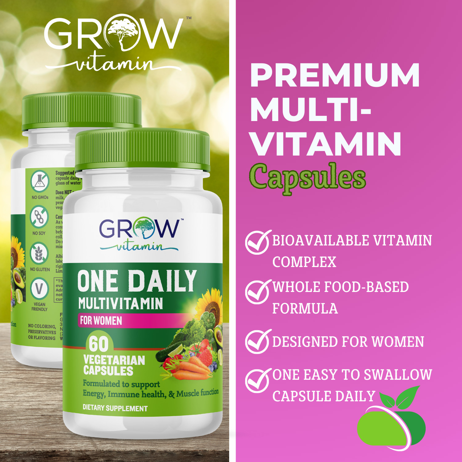 Women’s Multivitamin by Todicamp-Women’s Health Multivitamin Complex