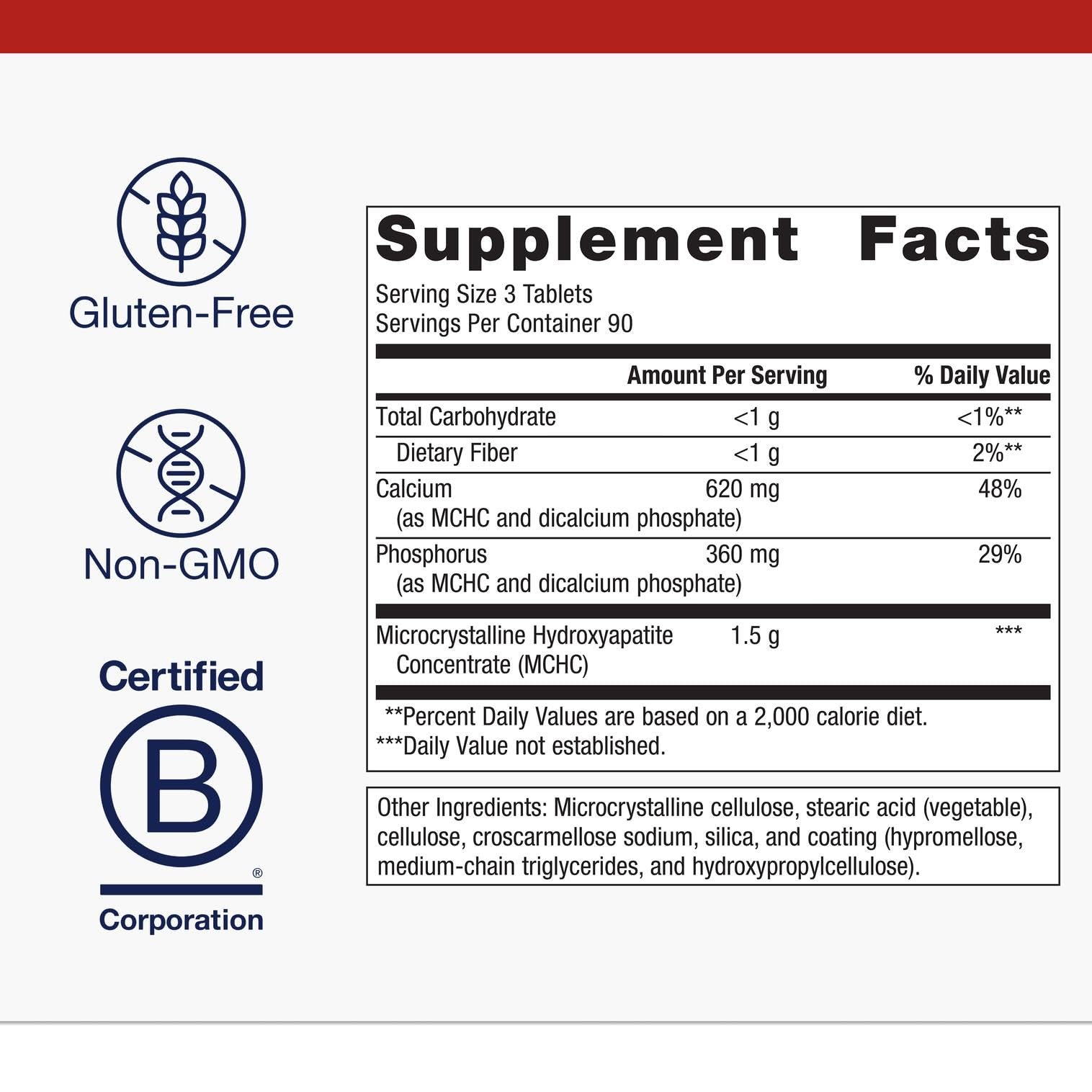 Metagenics Bone Builder Classic – Enhanced Bone Support Supplement – with