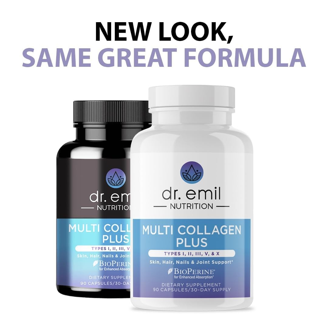 Multi Collagen – Hydrolyzed Collagen – Types I, II, III, V & X – Hair, Skin, …