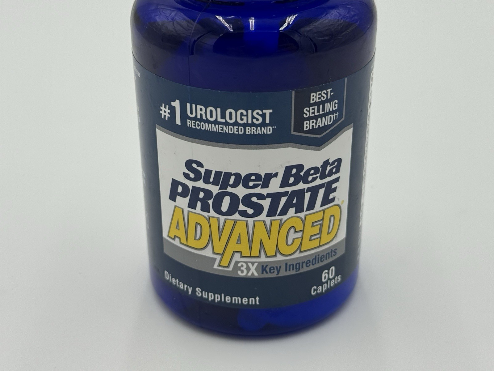 Super Beta Prostate Advanced Now with Saw Palmetto 60 Caplets ~ Exp. 07/2026+