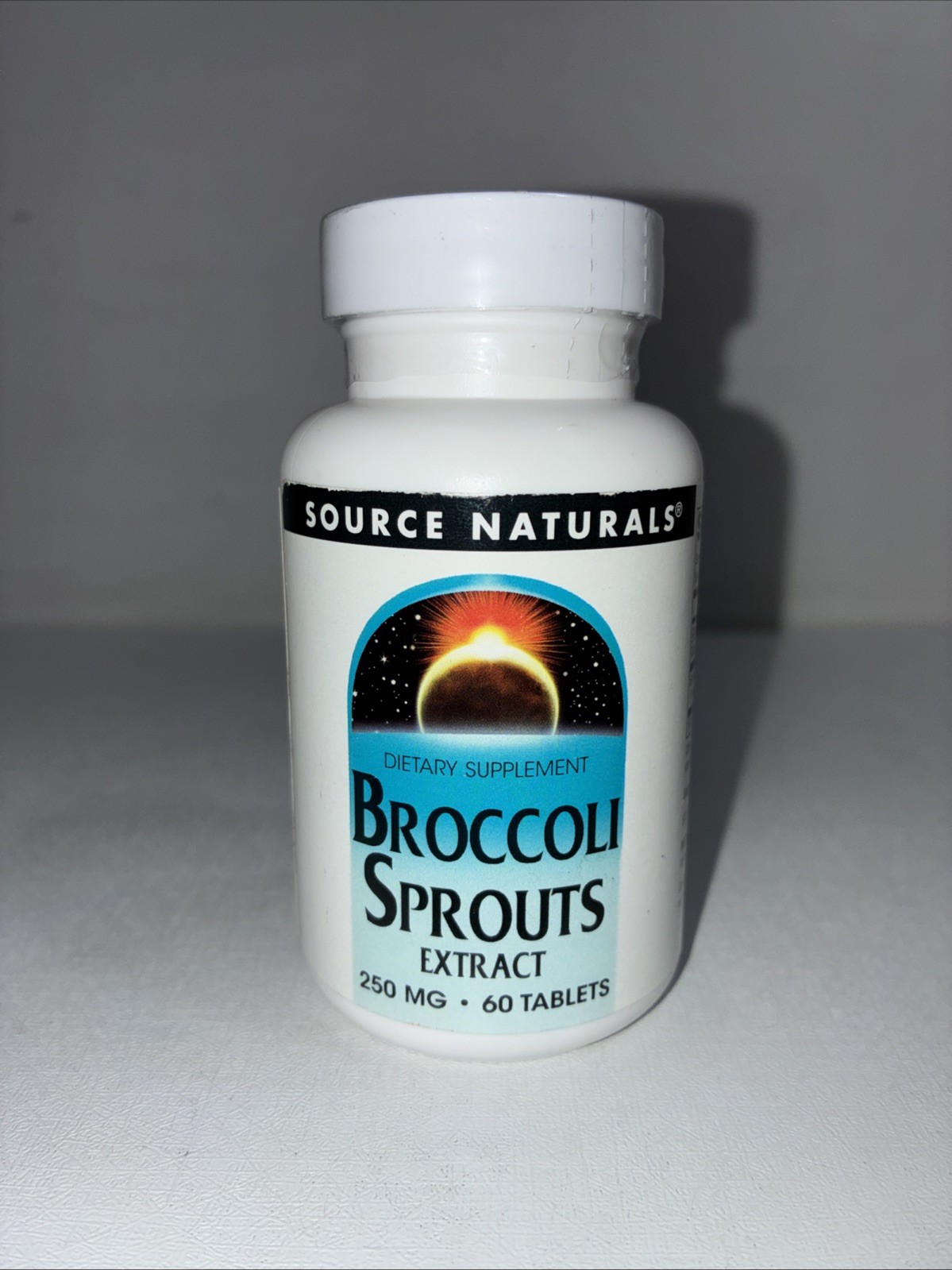 Sealed Broccoli Sprouts Extract Dietary Supplement, 60 Tabs/ Slightly Damaged