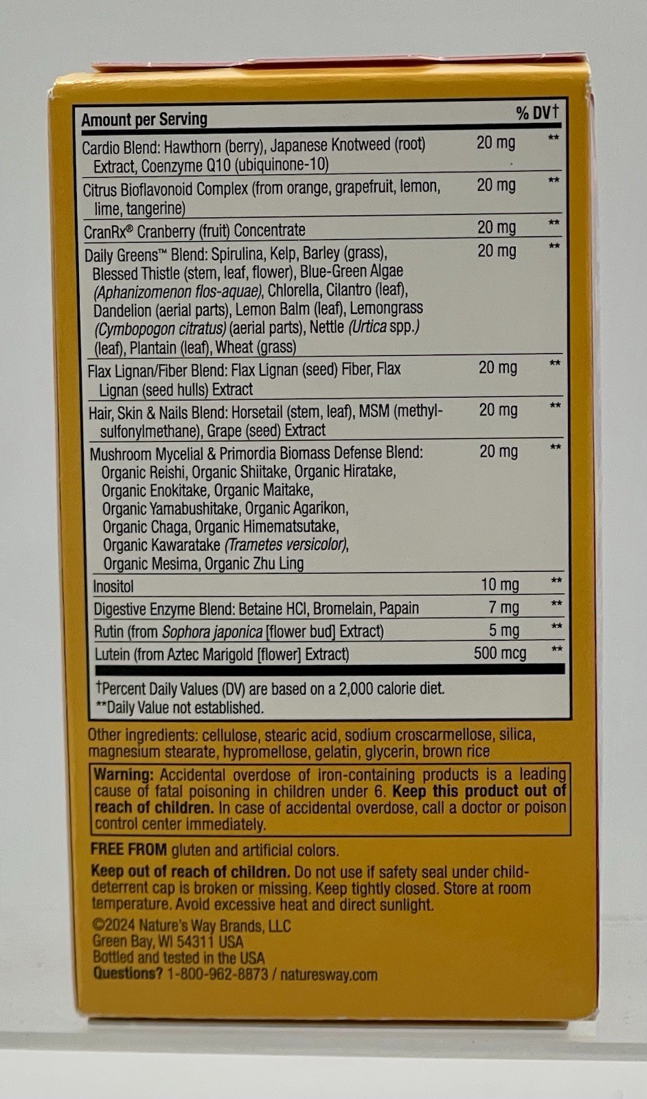 Lot of 2 Nature’s Way Alive Women’s 50+ Ultra Multivitamin 60 Tablets EXP 01/27