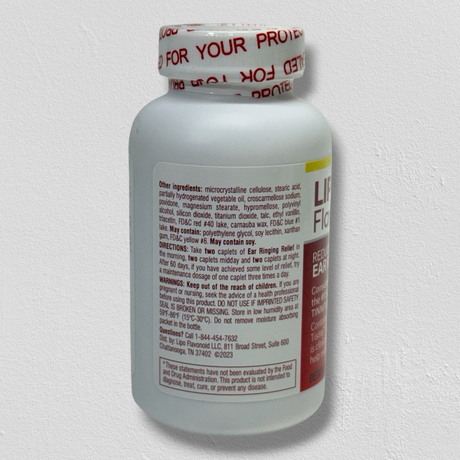 Lipo – Flavonoid Ear Ringing Relief Supplement | Relief For Ringing Ears | 2027