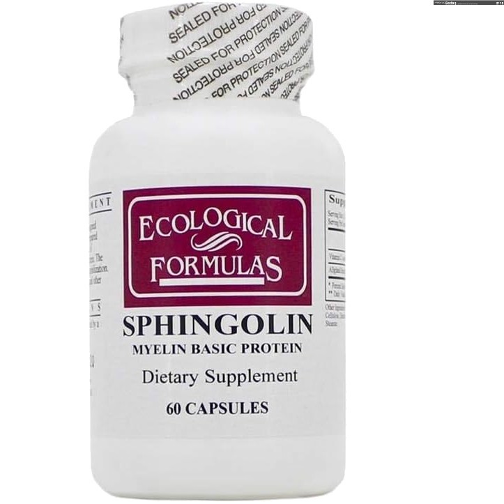 Naturally Derived Sphingolin Supplement: 60 Capsules for Neurological Health