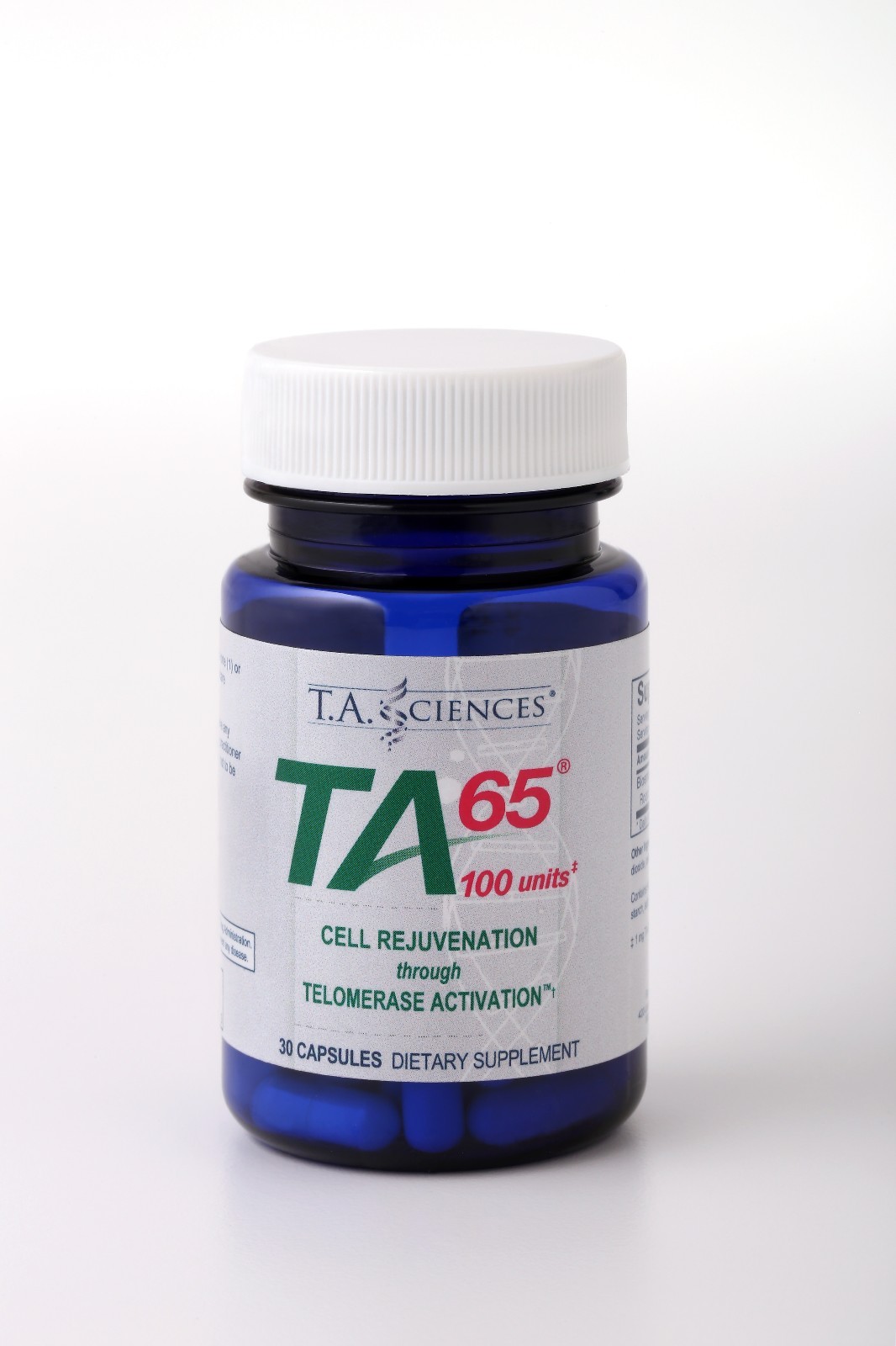 Telomere Health, TA65MD, Nutritional Supplements, 100units, 30caps