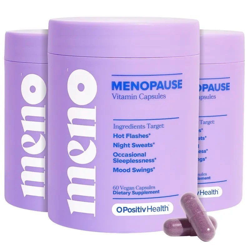 NEW 3PCS O Positiv Vitamins for Menopause – (Hormone-Free), 60 Count