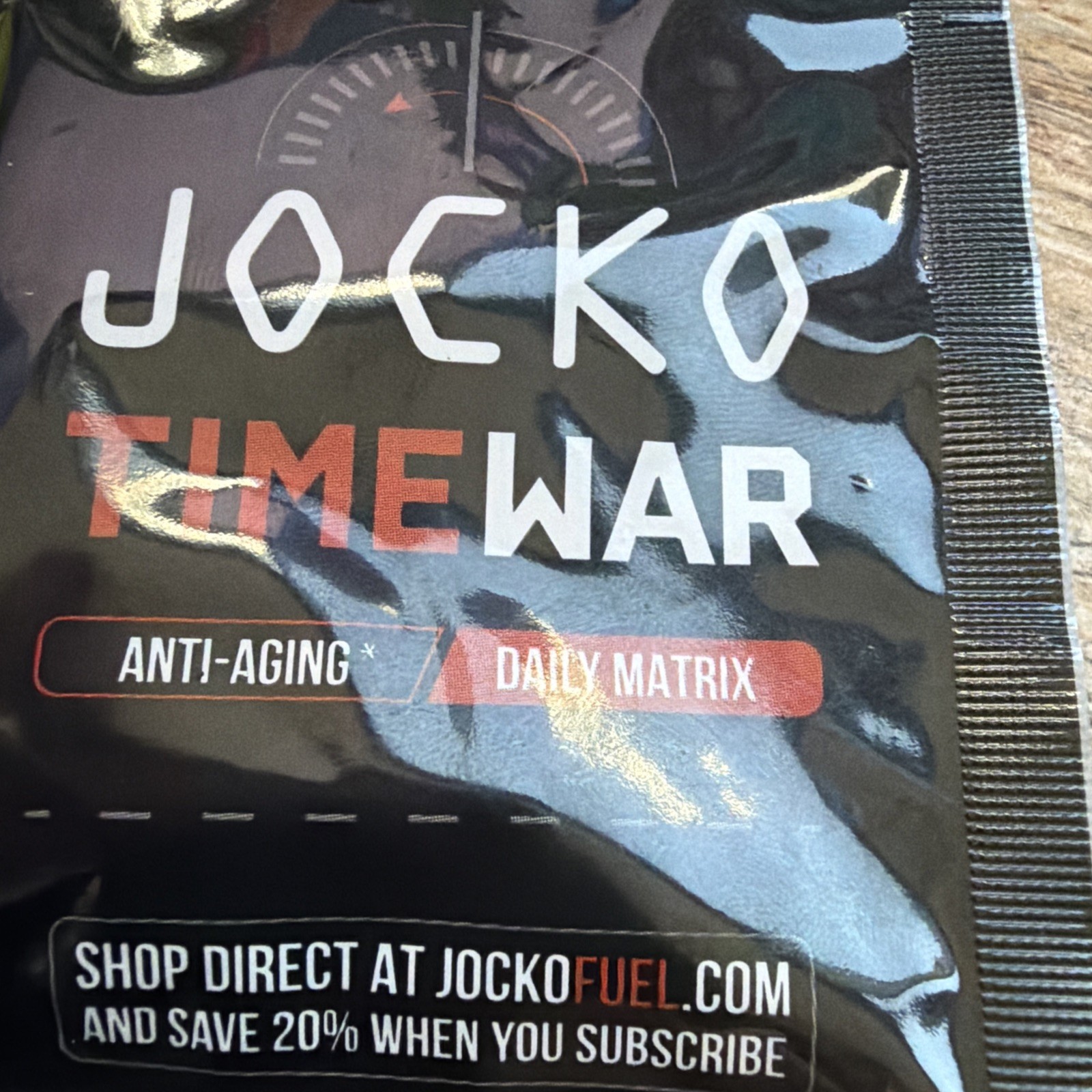 Jocko Fuel TIME WAR Multivitamin, 3 pack trials! New sealed!