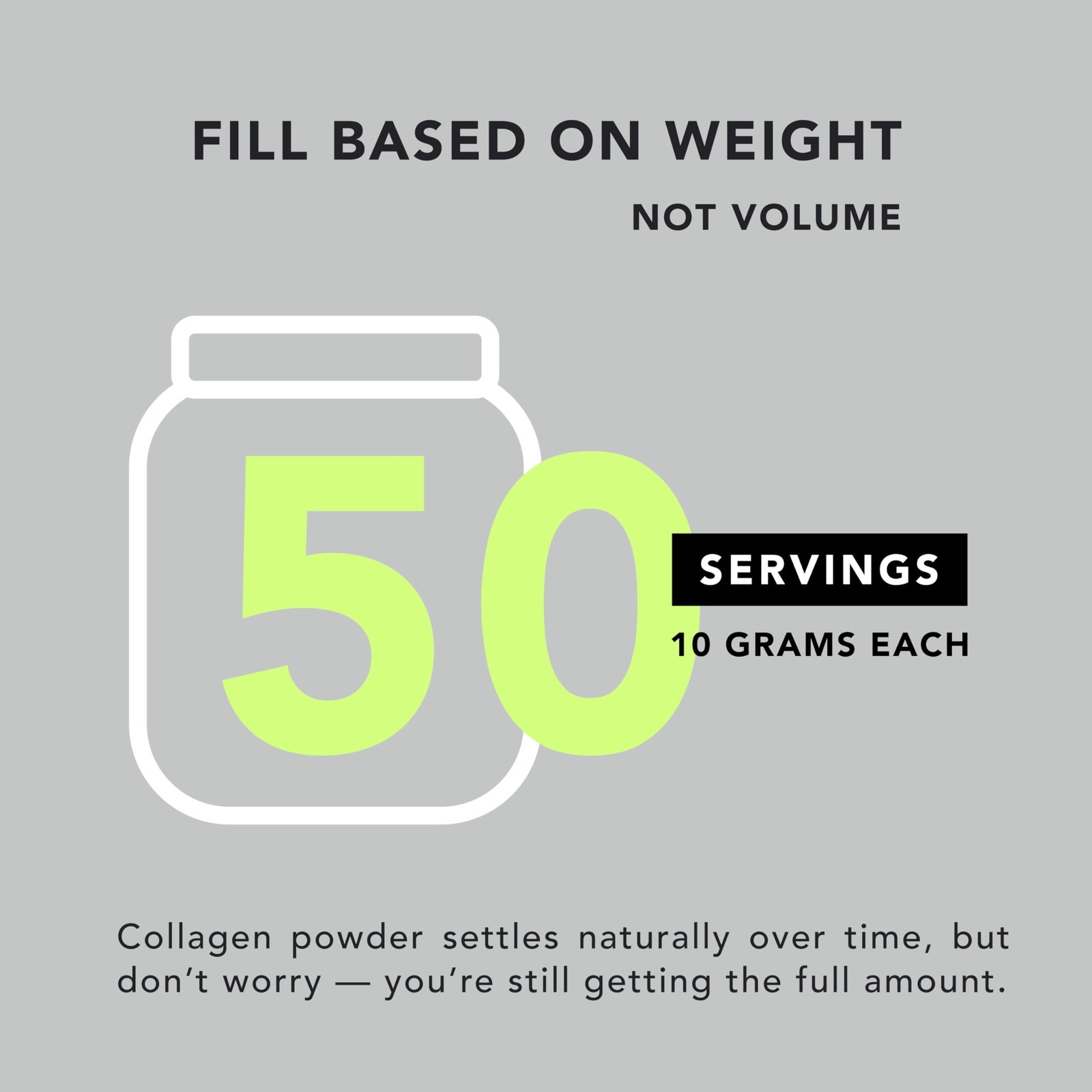 Collagen Peptides Powder (17.6oz). Grass-Fed Hydrolyzed Protein Supplement. P…