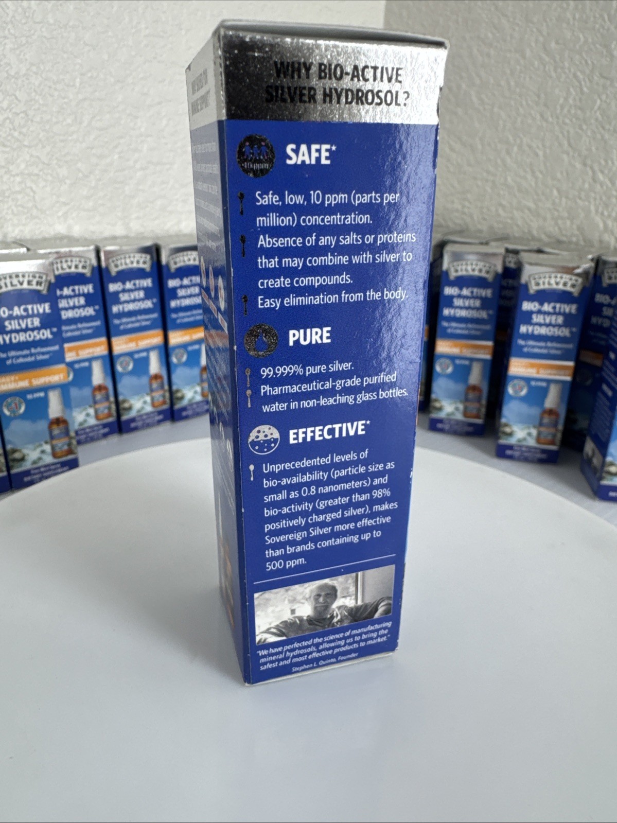 Sovereign Silver Bioactive Silver Hydrosol 10 PPM Immune Support Spray 1 Oz
