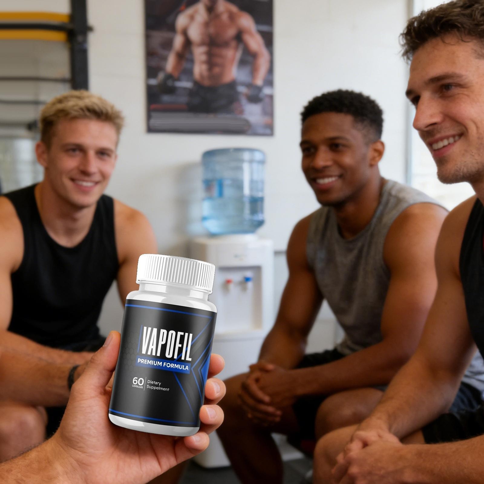 Vapofil Advanced Male Pills Vapo Fil Formula Dietary Supplement 60 Capsules