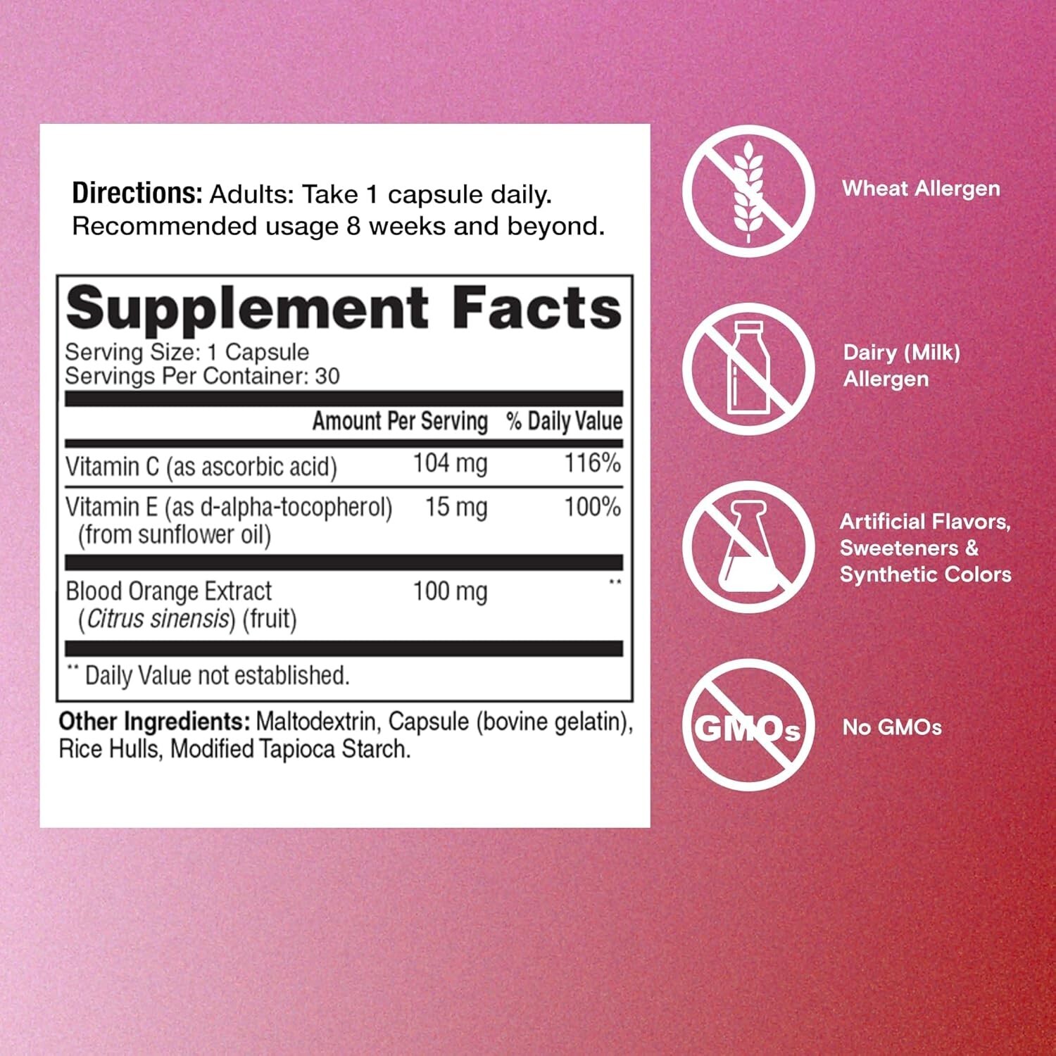 One A Day Skin Radiance Dietary Supplement (5-Pack) -30 Capsules – Exp 03/2026