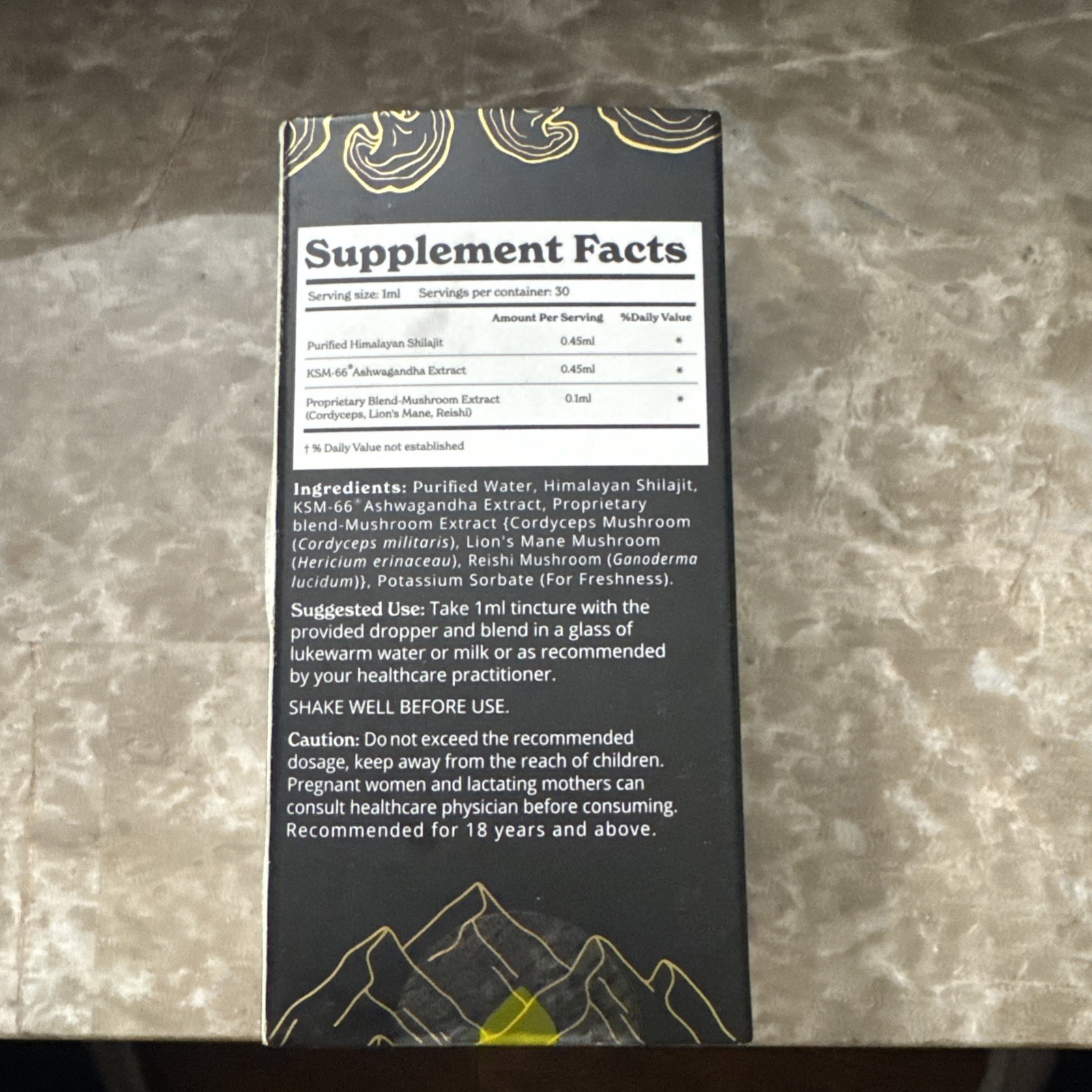 BetterAlt Himalayan Shilajt Gold+ Liquid Drops, 1.01fl oz exp Dec 2026