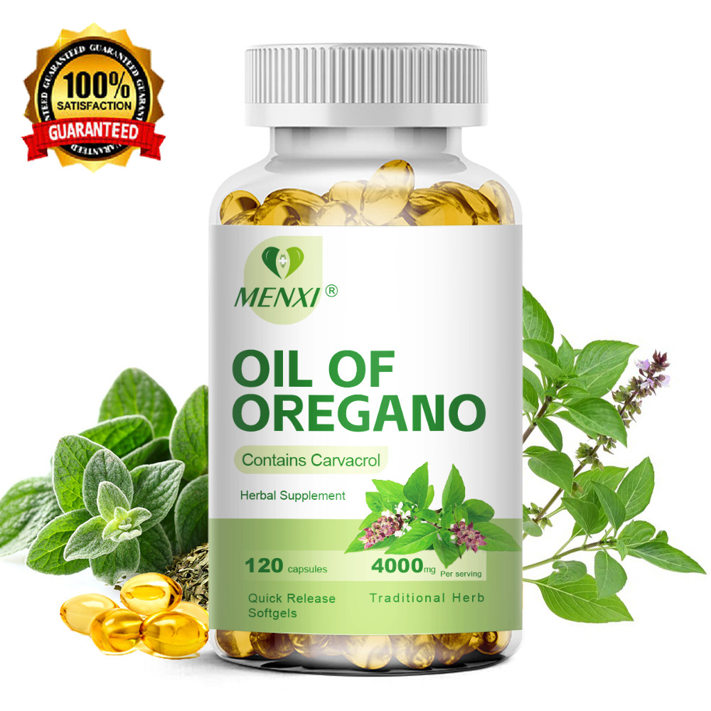 Oil of Oregano Capsule 4000mg – Digestive Health, Immune Support With Carvacrol