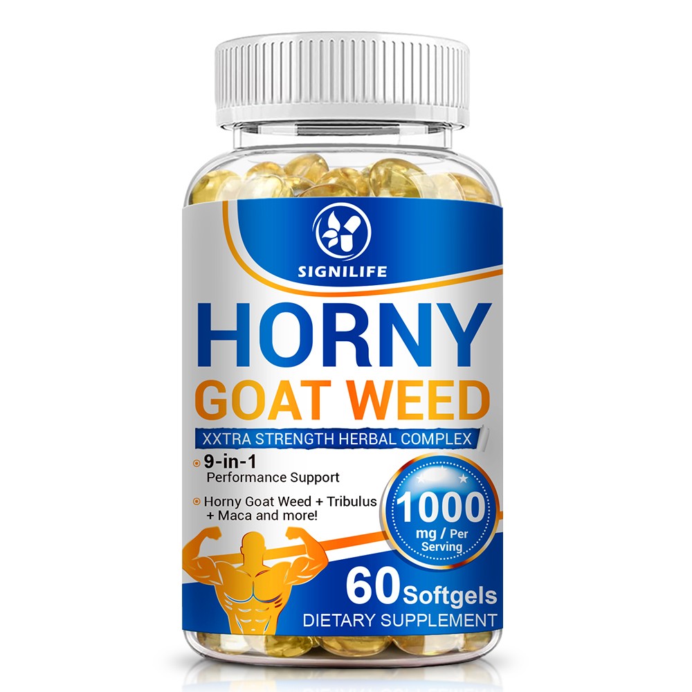 Horny Goat Weed Extract with Maca, Saw Palmetto Ginseng,Arginine, Enhancer-