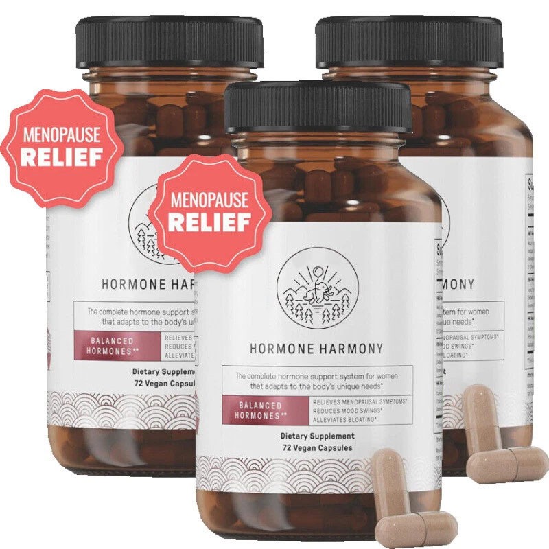 Happy Mammoth Hormone Harmony Natural Hormonal Support for Women 72Capsules