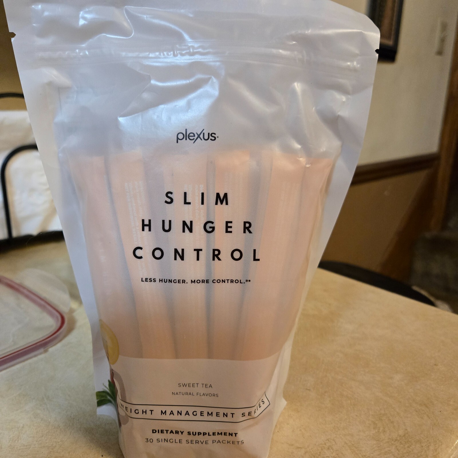 Plexus Slim Hunger Control, Sweet Tea New Bag 30 Ind. Serving Tubes, 4 Available
