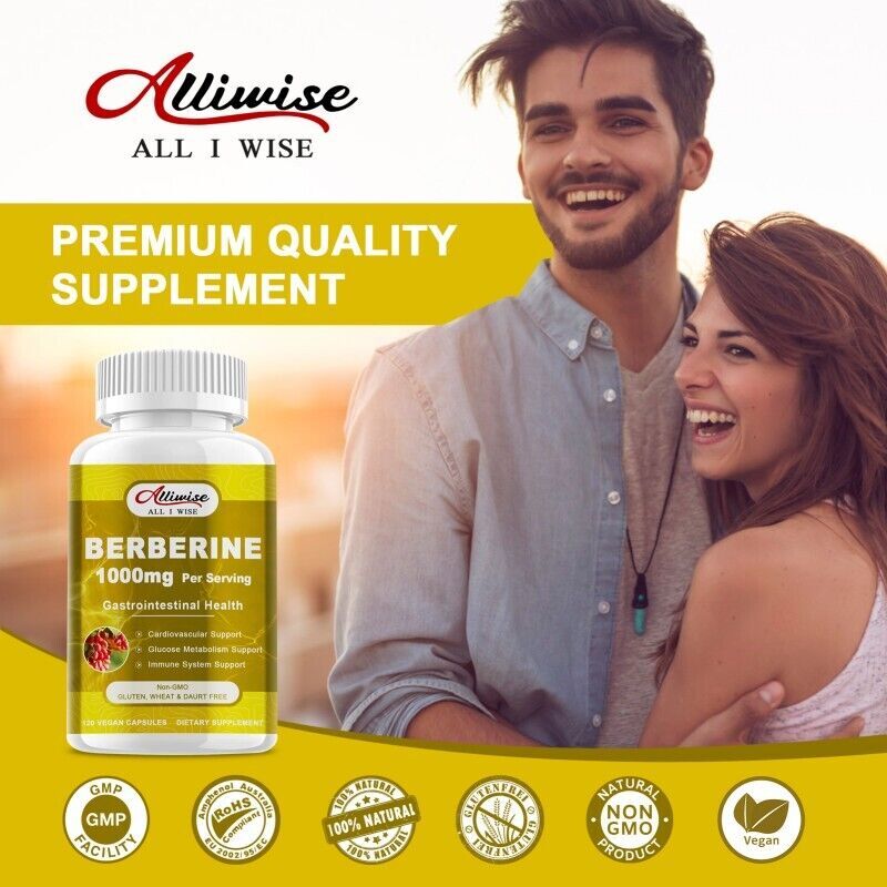 1000mg Berberine Supplement per Serving -High Absorption Heart Health Support us