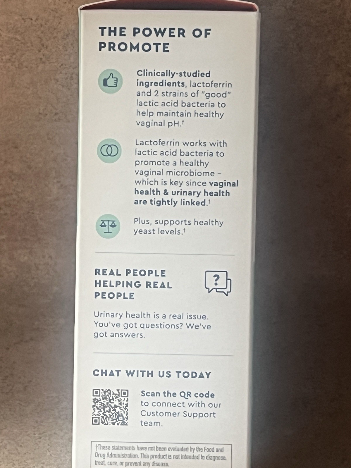UQORA Promote Proactive Regimen Part 3 Probiotic EXP:11/26
