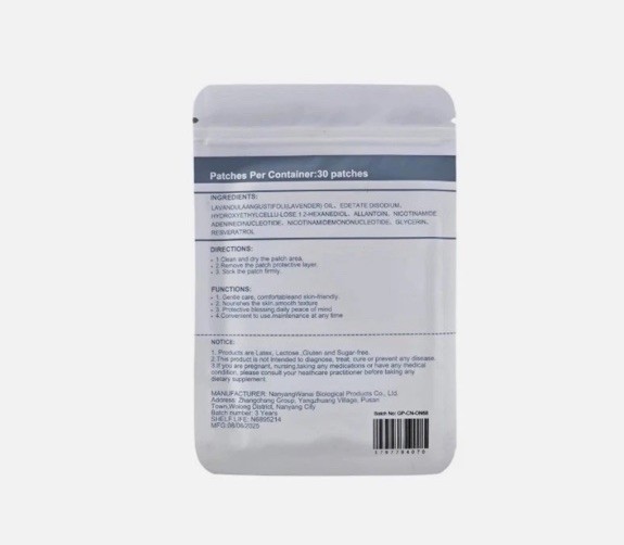Age Rewind NAD+ Wellness Patches by Kind Patches Cellular Vitality Transdermal