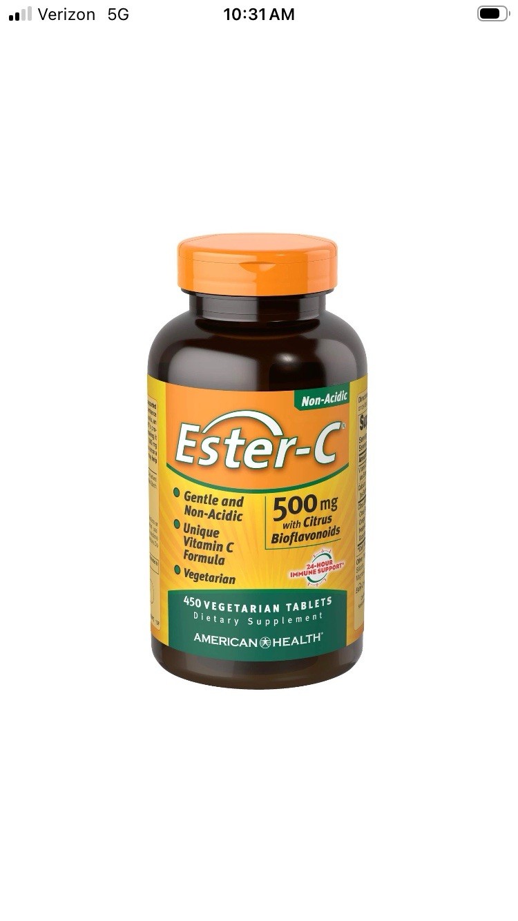 Vitamin 450 Veggie Capsules 450 Count Gluten Free Vegetarian Supplement Exp 2028