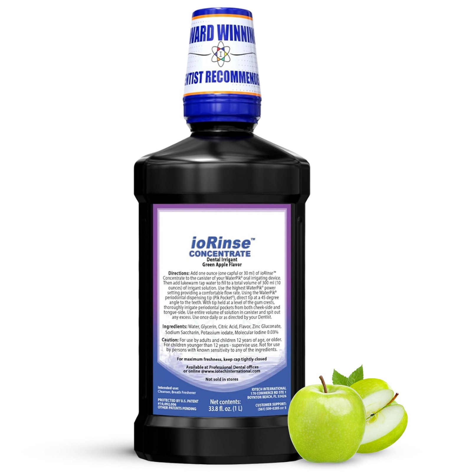 ioRinse Concentrated Irrigant with Active Molecular 33.8 Fl Oz (Pack of 1)