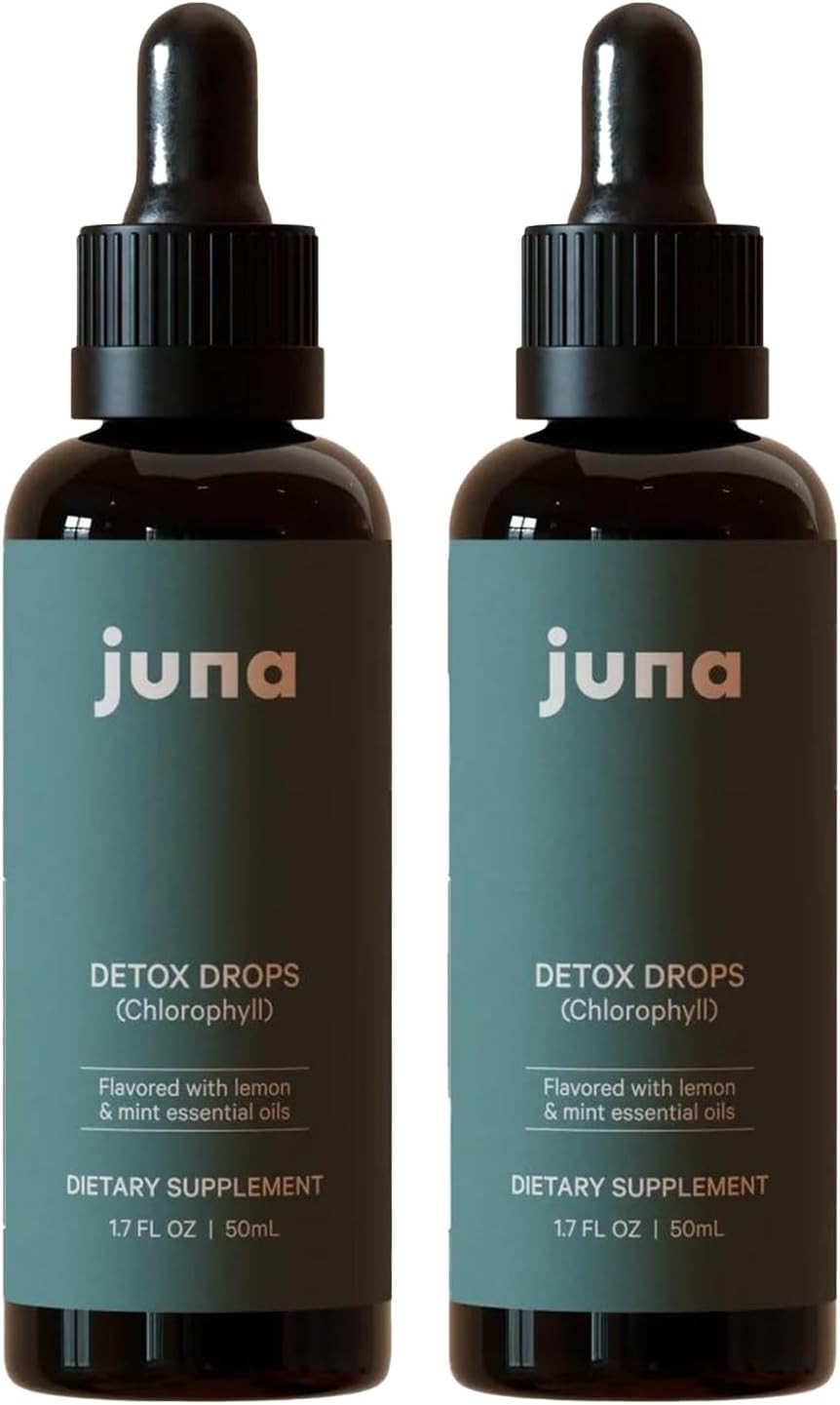 Chlorophyll Drops 2pk 3.4oz Mint Lemon Superior Detox Support Vitality