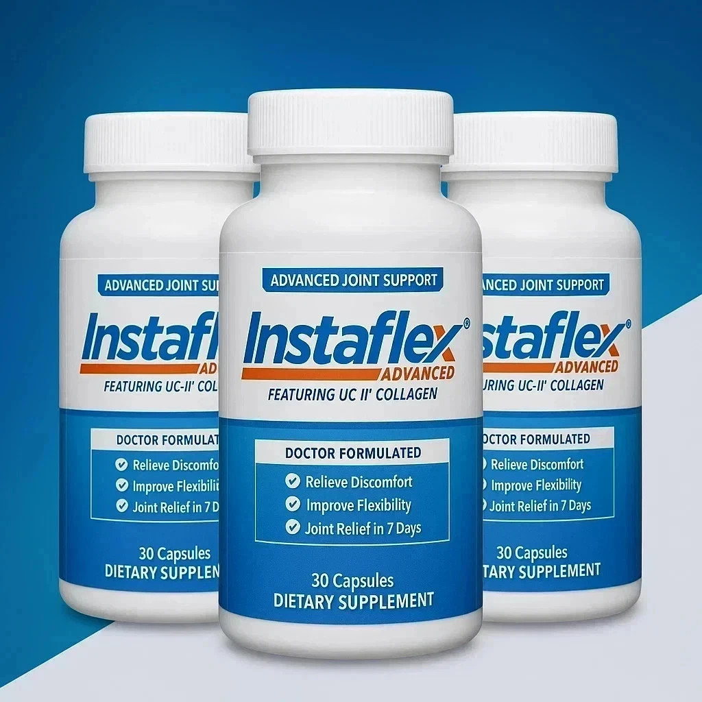 3 Pack Instaflex Advanced Joint Support 90 Capsules Each Pain Relief Formula…