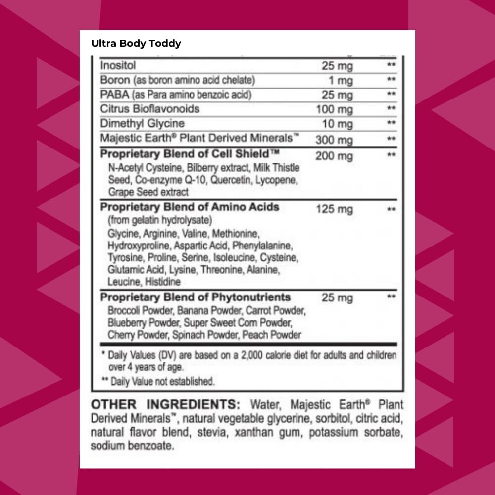 Dr. Wallach Liquid Ultra Body Toddy with Cell Sheild FREE SHIPPING (2 pack)