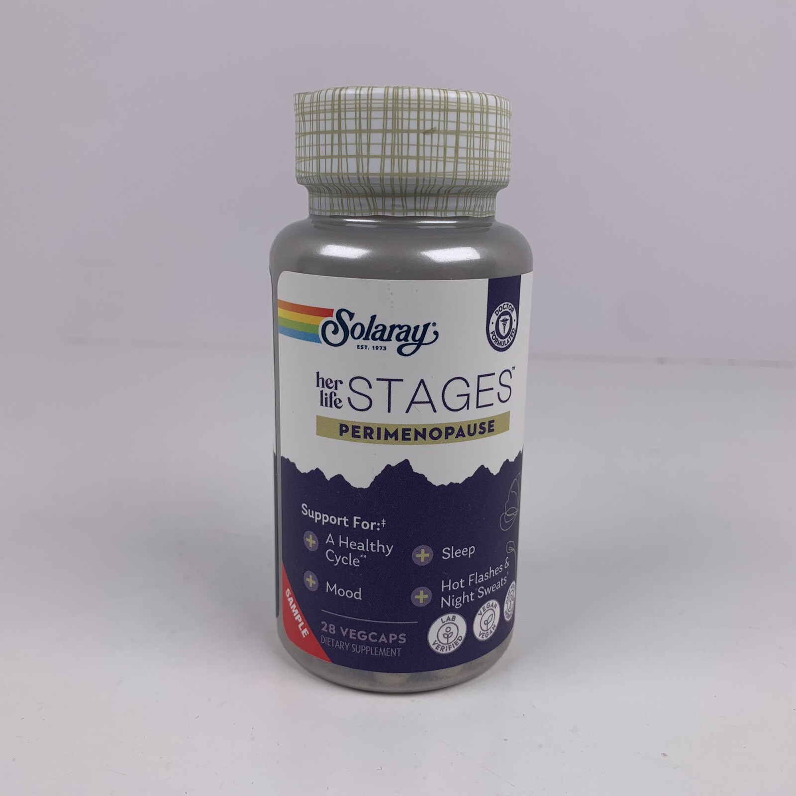 (4) Solaray Her Life Stages Perimenopause 4*28=112 Exp 8/2027