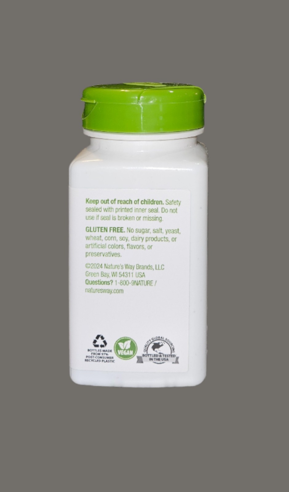 Nature’s Way Chamomile Flower Traditional Calming Aid 700 mg 100 Caps Exp 10/29
