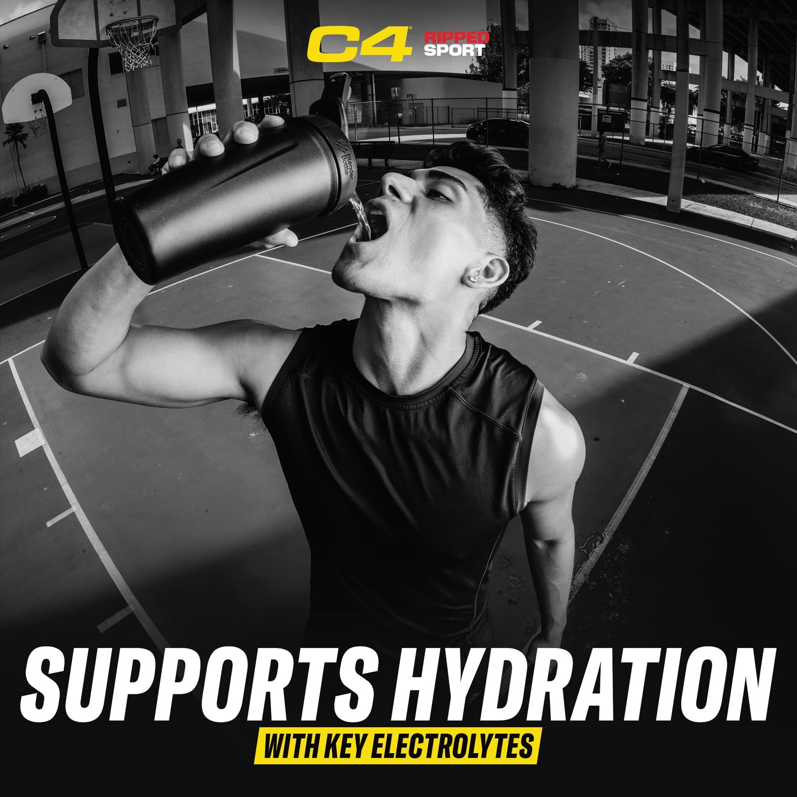 C4 Ripped Sport Pre Workout 7.5 Ounce (Pack of 1), Fruit Punch (Ripped Sport)