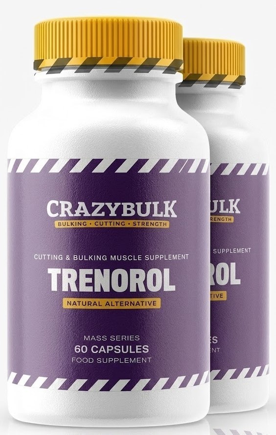 2 Pack CrazyBulk TRENOROL Cutting Muscle Strength Crazy Bulk – 60 Capsules FS