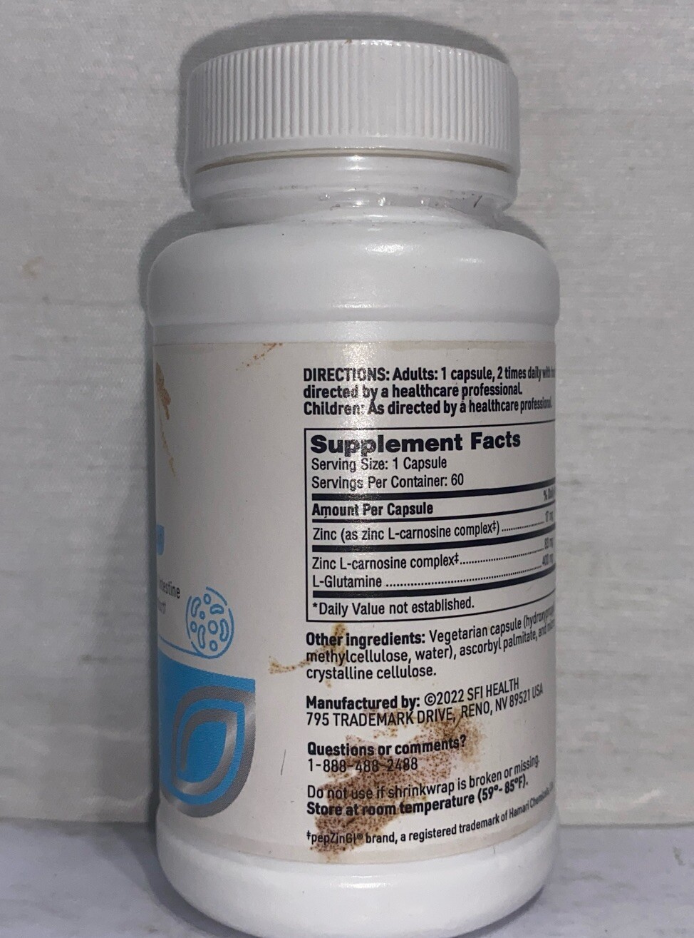 EndoZin-60 Capsules / Exp 03/2026