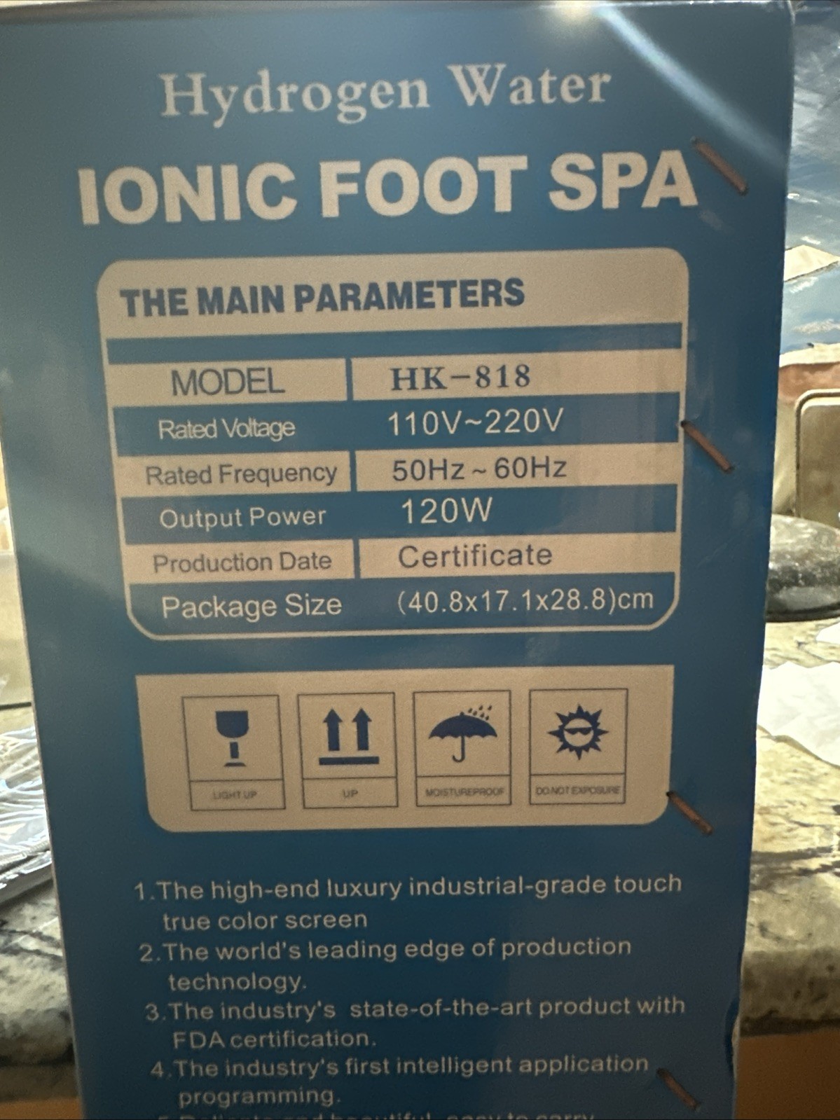 Ionic Foot Spa Bath Detox Machine