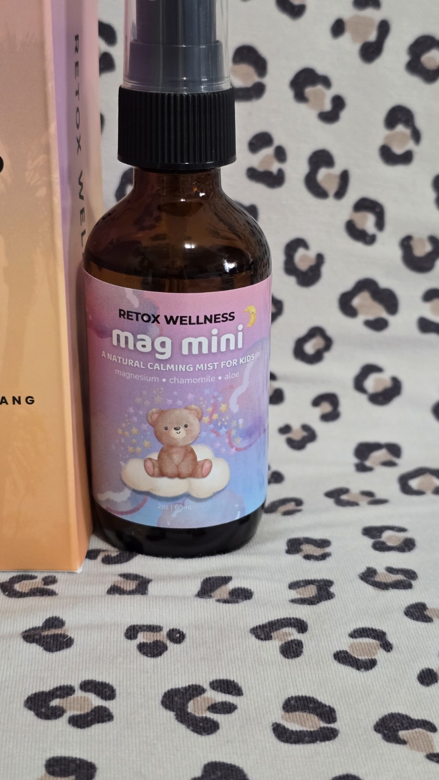 Retox Wellness Family Ritual 3PC Bundle Adults Kids Magnesium Mist Set Relax
