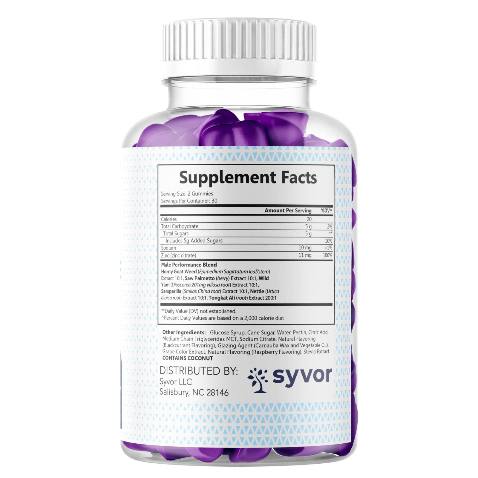 (3 Pack) Proliving Gummys Advanced Male Support Formula Pro Living 180 Gummies