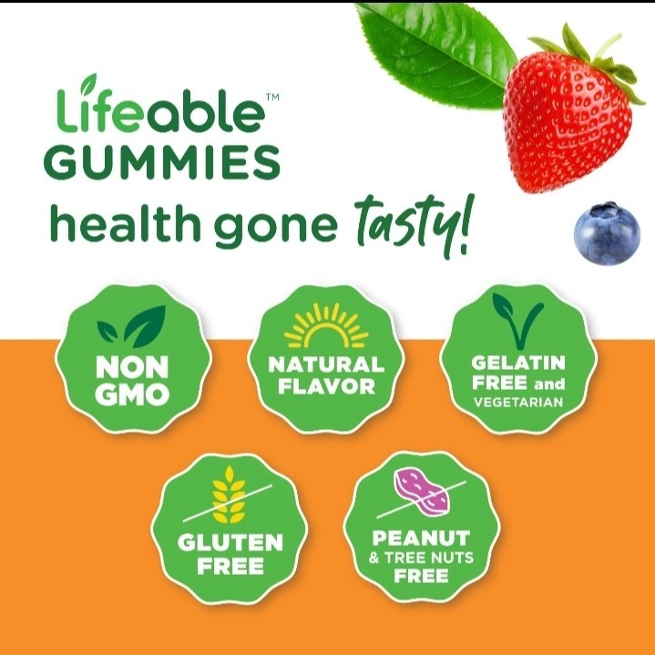 ✅3 Bundle Lifeable Beet Root Gummies Berry Flavor Gummy 270 Ct Exp July 2026